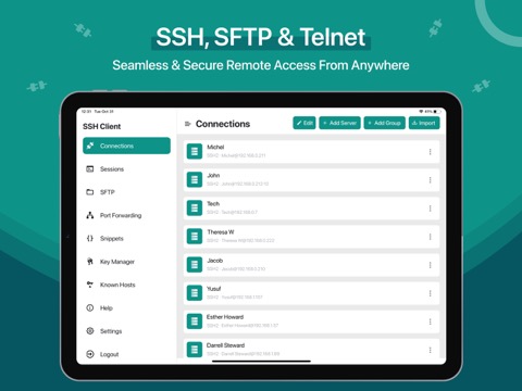 SSH Client - Terminal, Telnetのおすすめ画像1