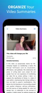 SummarAIze - AI for YouTube screenshot #5 for iPhone