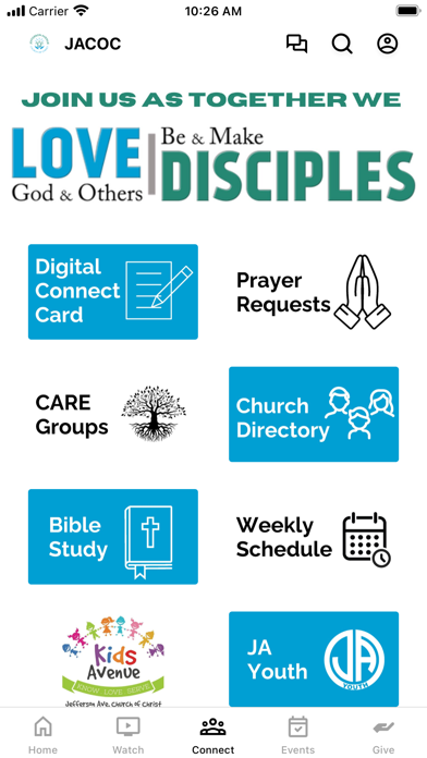 Jefferson Ave Church of Christ Screenshot