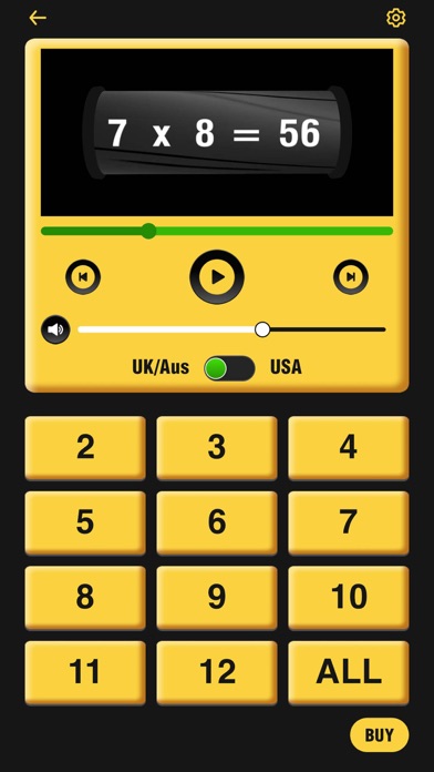 Times Table Tunes Screenshot