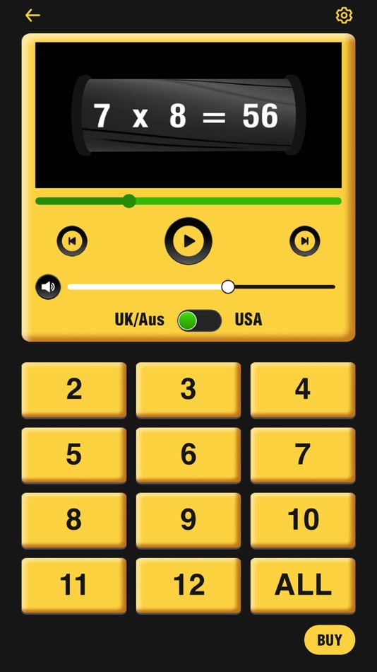 #2. Times Table Tunes (iOS) Podle: Peter James