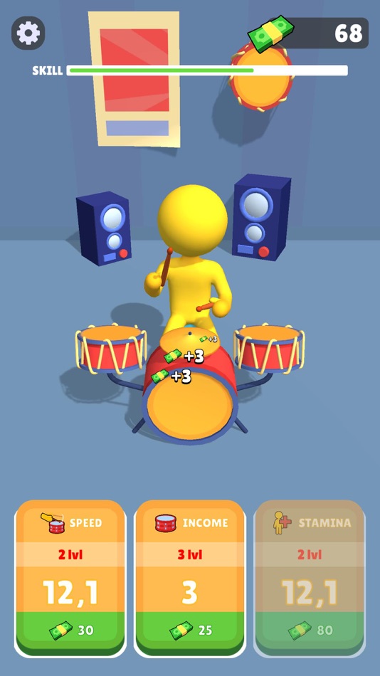#6. Idle Drummers (iOS) 由: Dmytro Demchuk