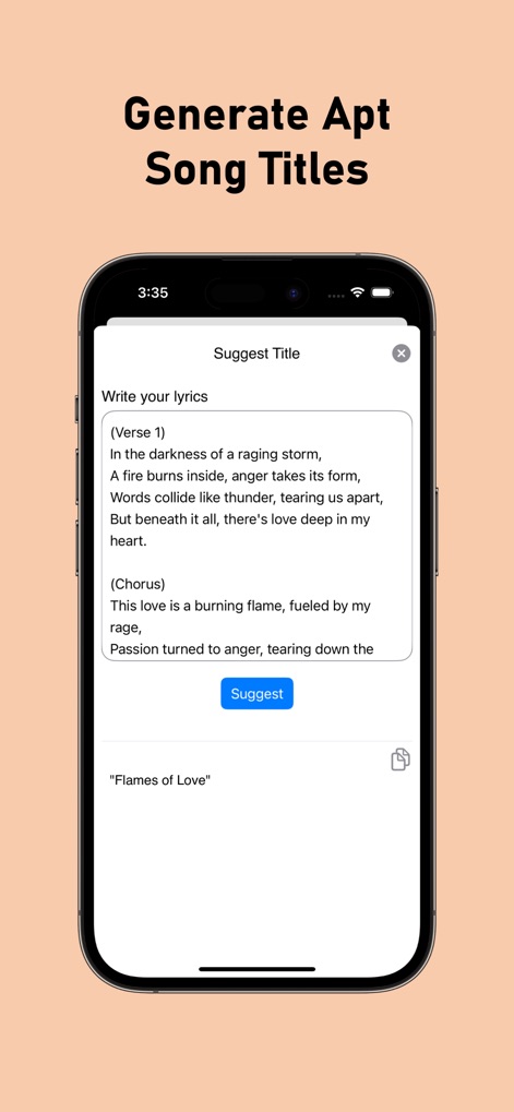 AI Lyric Generator Song Writer - 음악 앱 | MWM