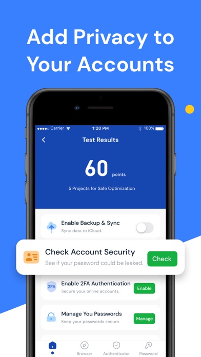 SafePass: Accounts Manager Screenshot