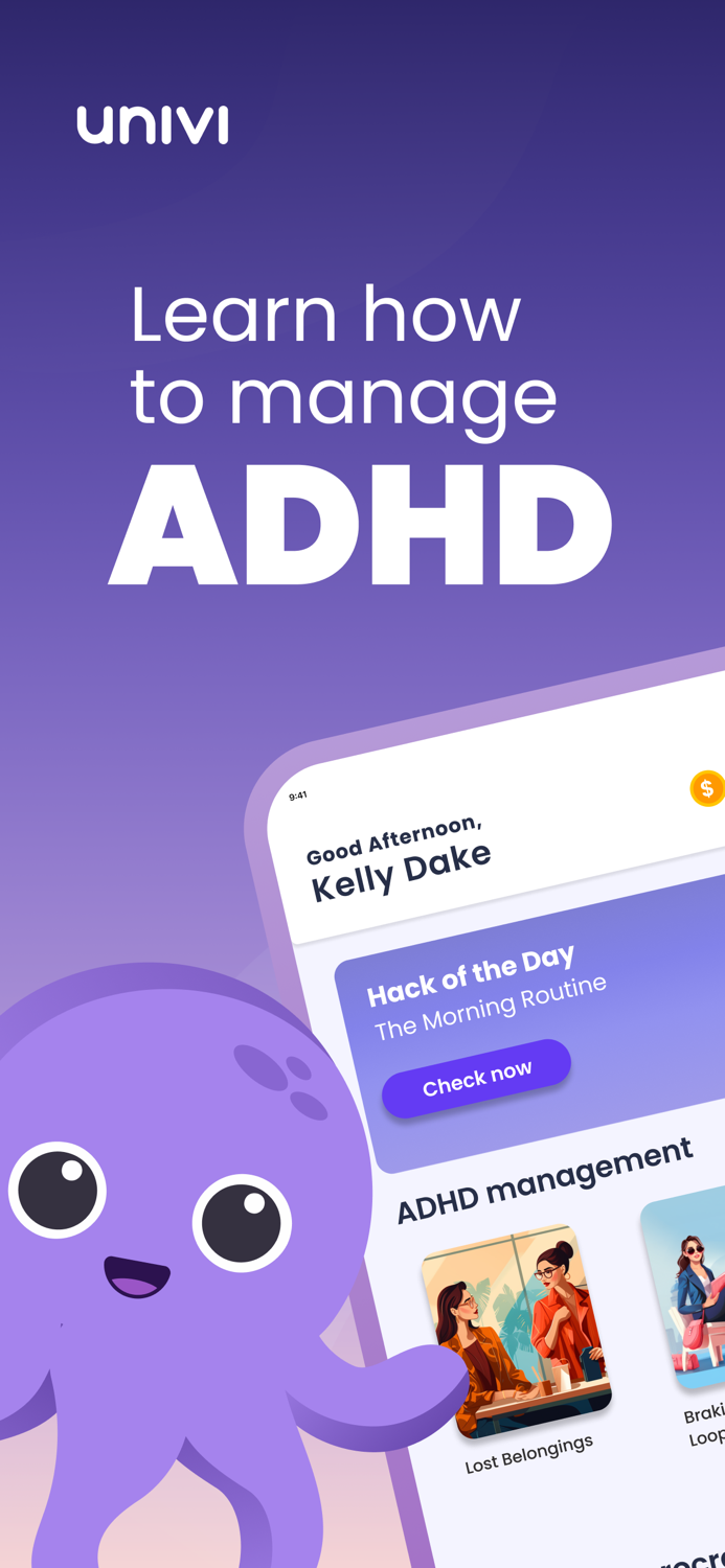 Univi Manage your ADHD