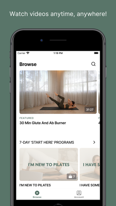 Our Pilates Screenshot