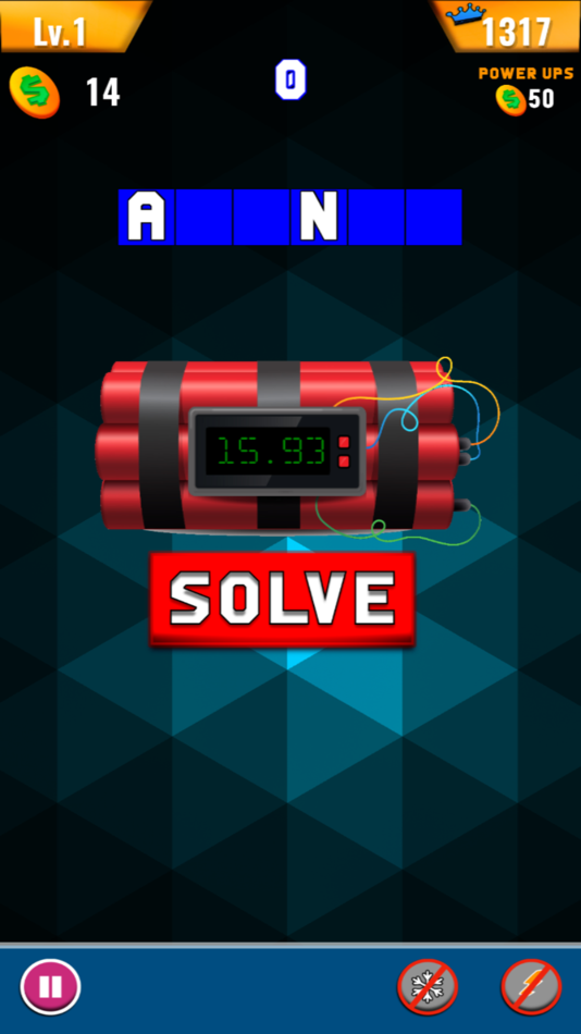 #2. WordExplode (iOS) 由: Robert Glenn Rubin