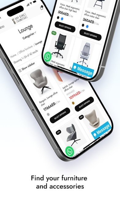 Sky space furniture Screenshot
