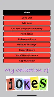 joke collections iphone screenshot 2