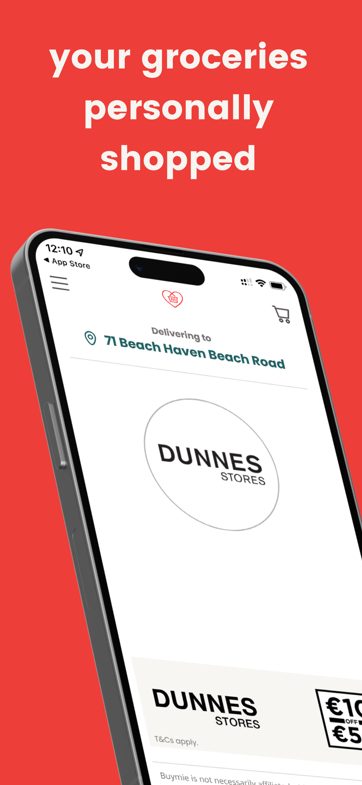 buymie: Dunnes Stores Delivery