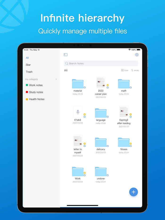 Notehot - notesandvoice text