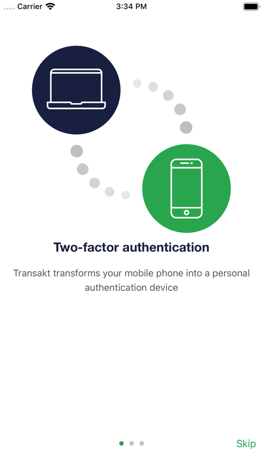 #1. Transakt (iOS) 由: Entersekt