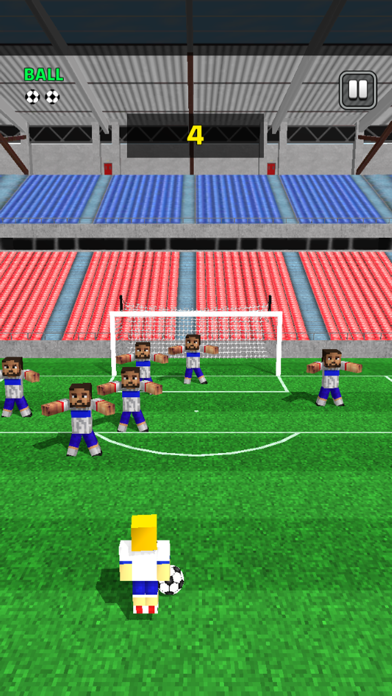Pixel Soccer 3D Screenshot