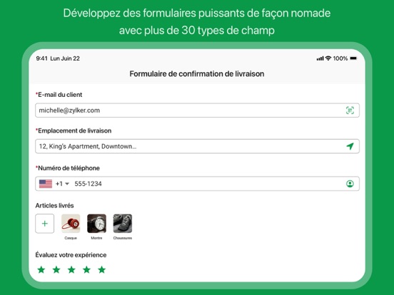 Screenshot #4 pour Form Builder - Zoho Forms