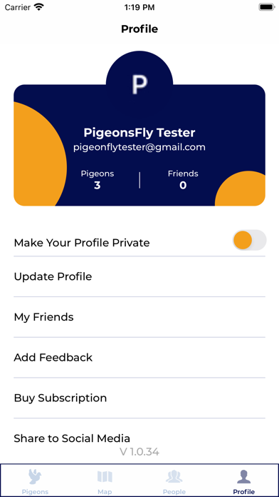 PigeonsFly Screenshot