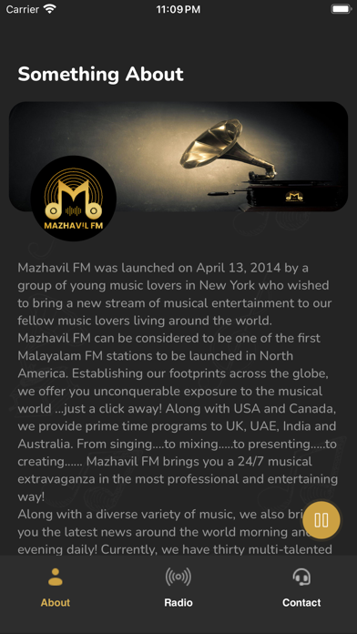 Mazhavil FM Screenshot