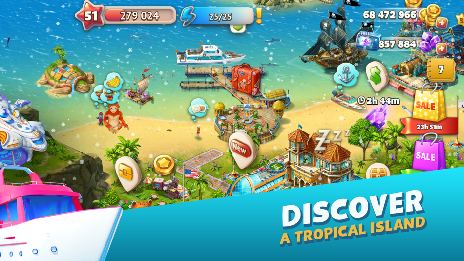 Paradise Island 2: Resort Sim - 12.330.3 - (iOS)