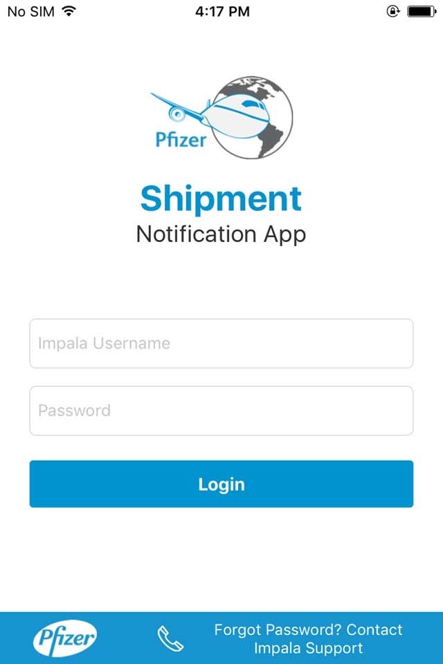 Shipment Notification screenshot 2