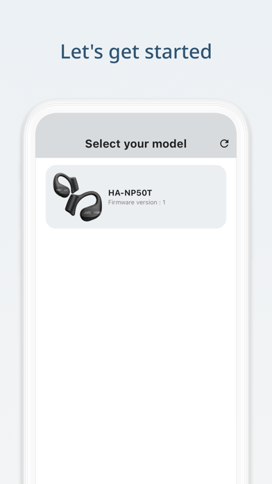 JVC Headphones Screenshot