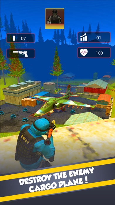 Sniper Strike Game Screenshot