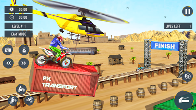 Bike Stunt Subway Racing Game Screenshot