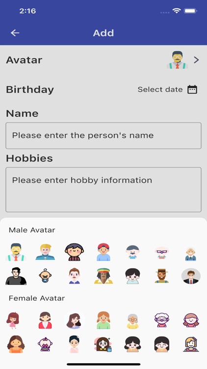 Lucky Star - Birthday Reminder