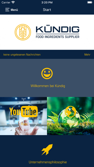 Kündig App Screenshot