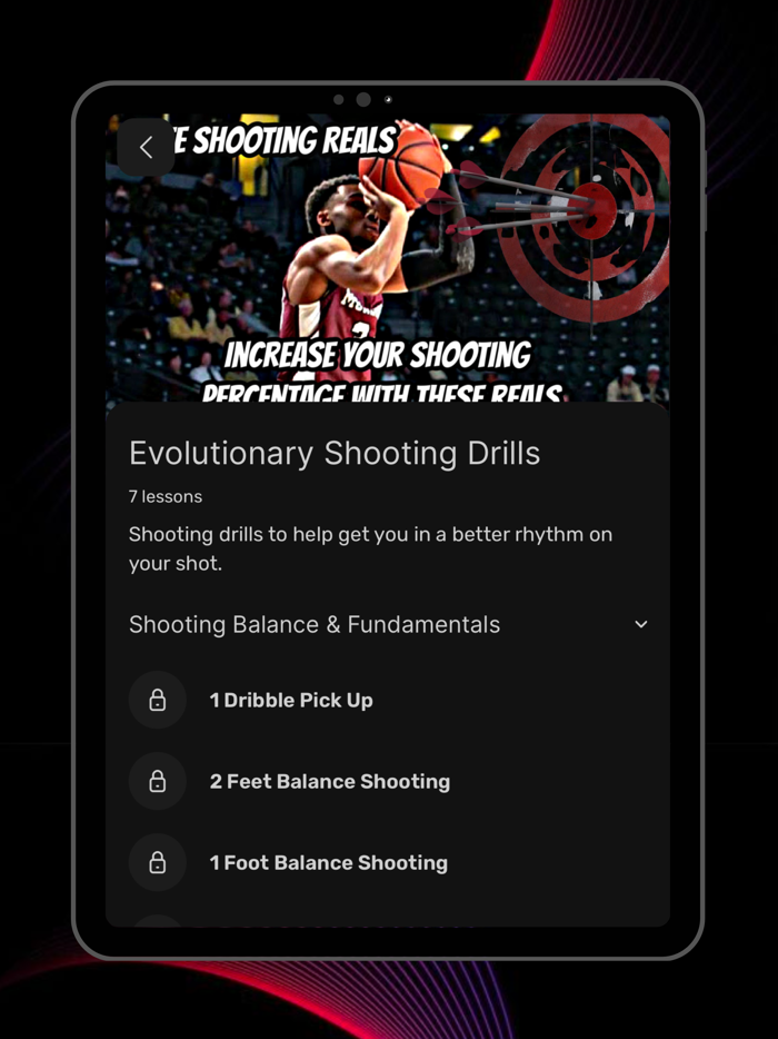 Evolve Basketball App