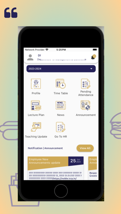 Noble University Screenshot