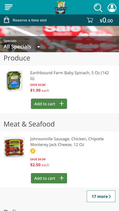 Jerry's Good 2 Go Online Screenshot