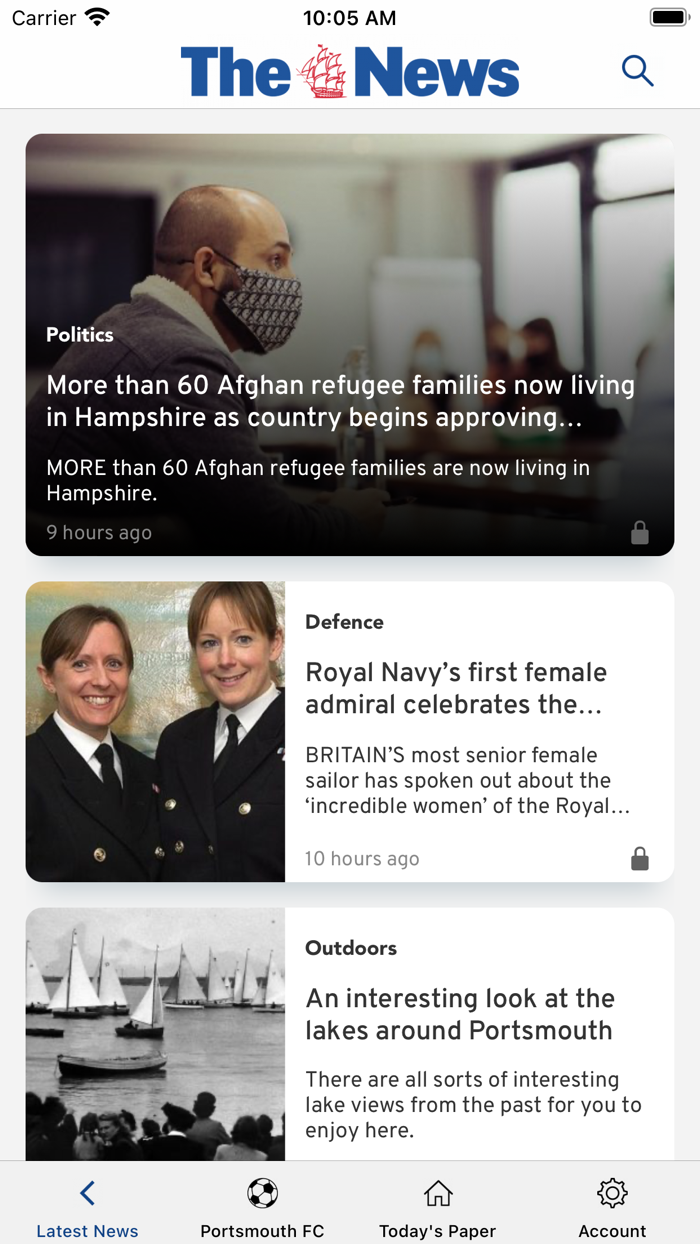 The Portsmouth News Newspaper