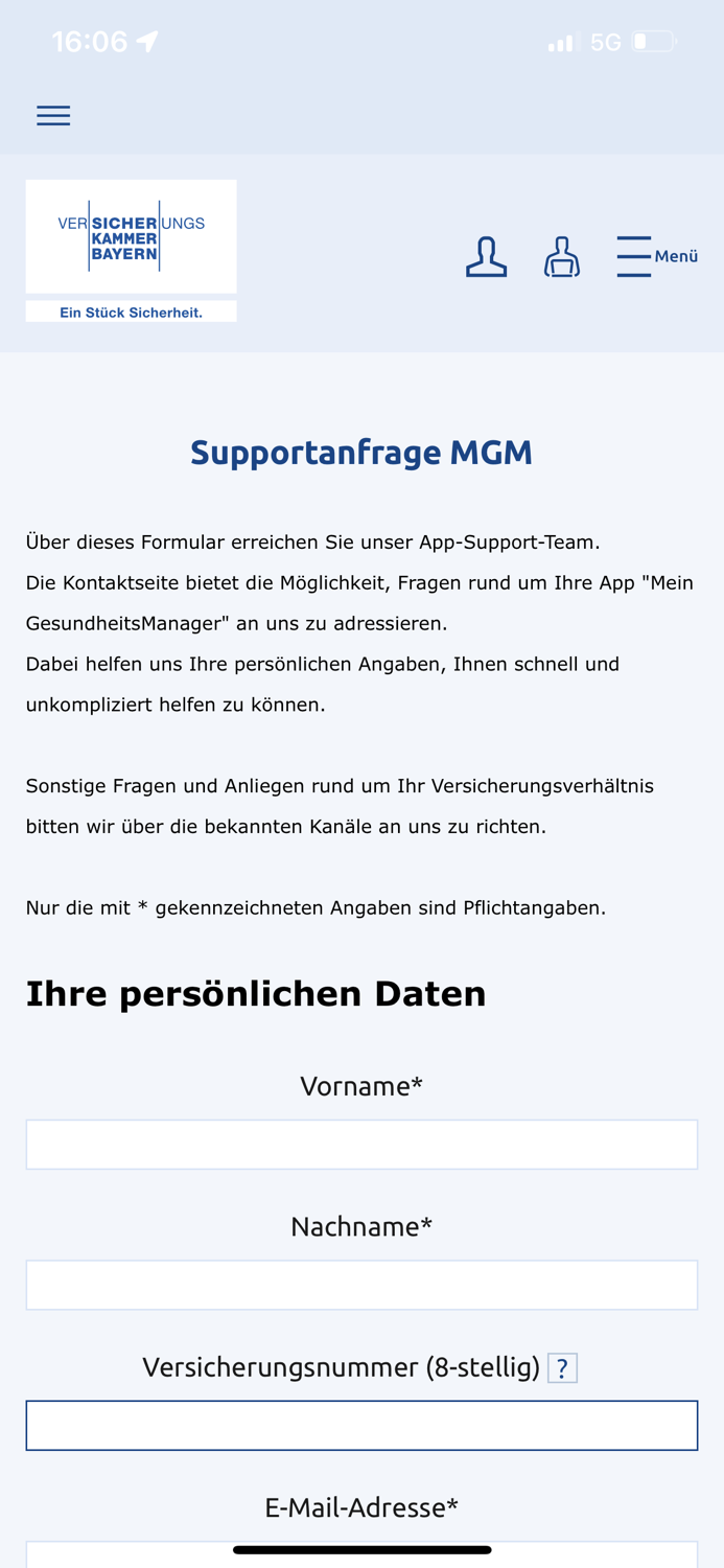 VKB - Mein GesundheitsManager