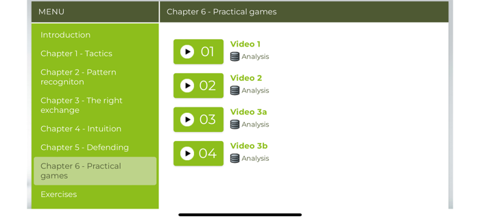 Making decisions in chess
