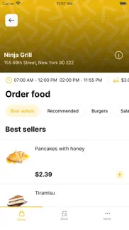 my restaurant client app iphone screenshot 3
