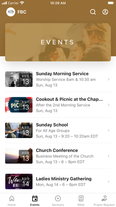 Faith Baptist Church – OH Screenshot
