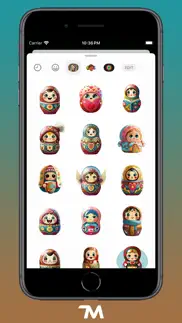 matryoshka stickers iphone screenshot 2