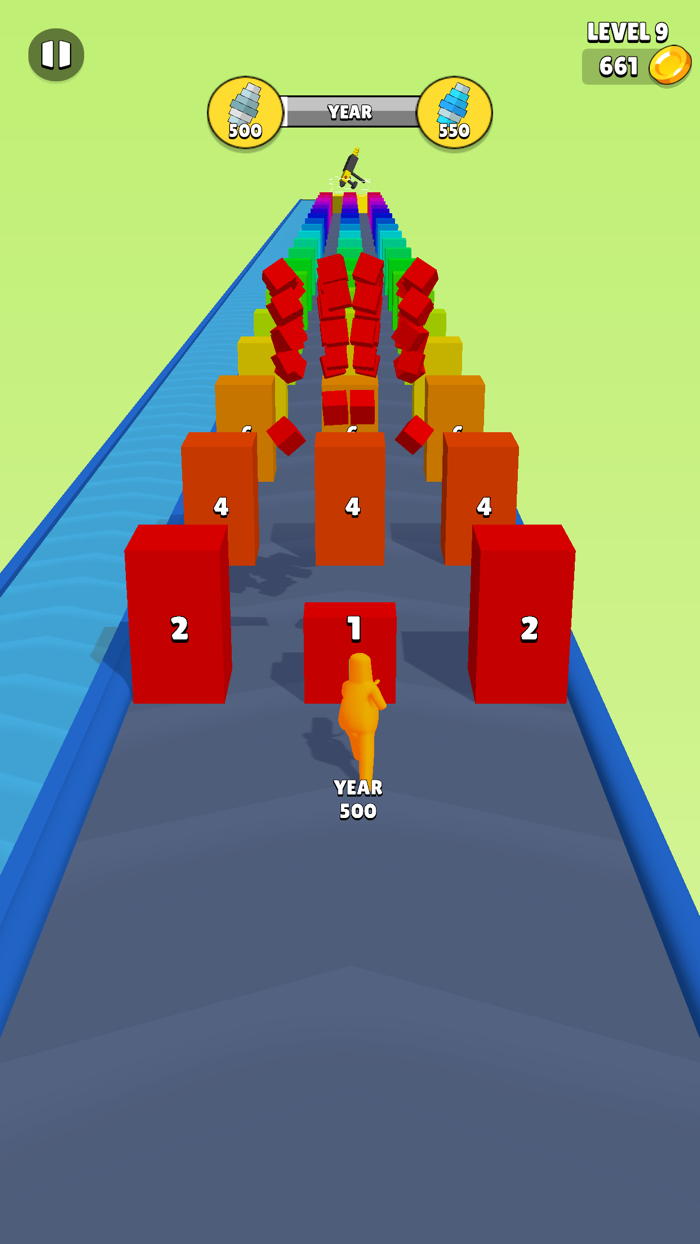 Cube Crusher Runner 3D