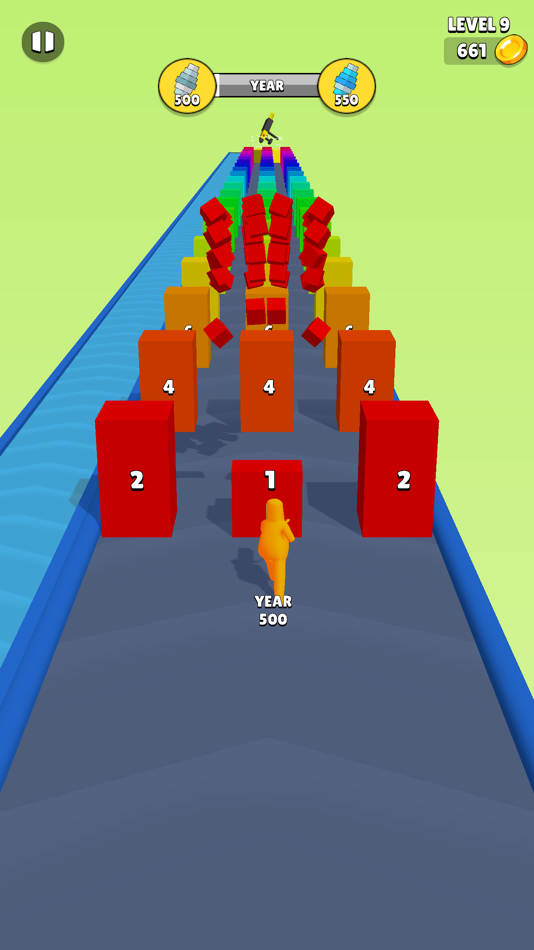 #3. Cube Crusher Runner 3D (iOS) Podle: Ozkan Yildiz