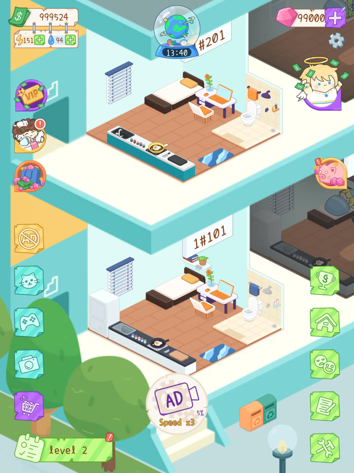 Cute Tenants Simulator