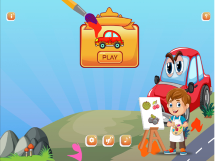 cars coloring and stickers