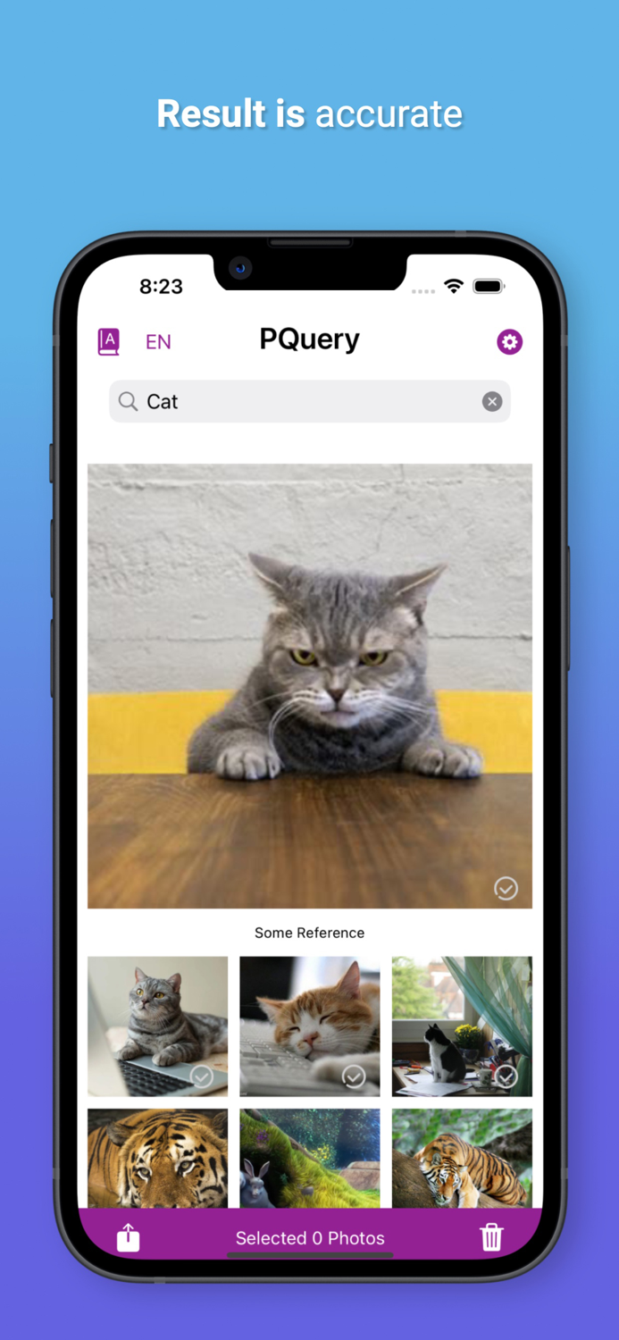 PQuery-AI Photo finder editor