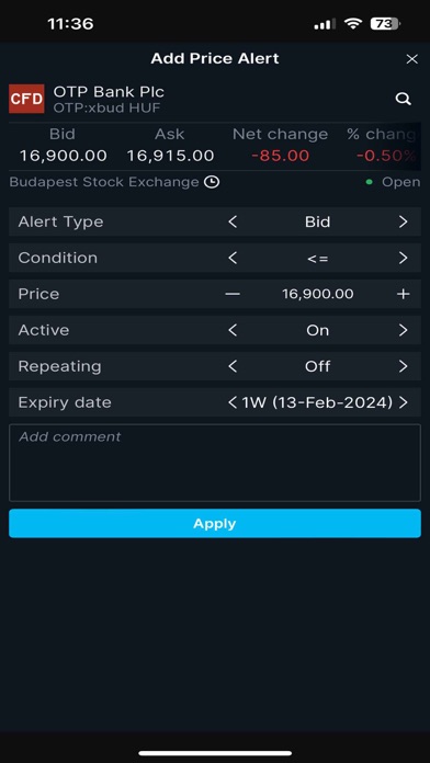 EquilorTraderGo Screenshot