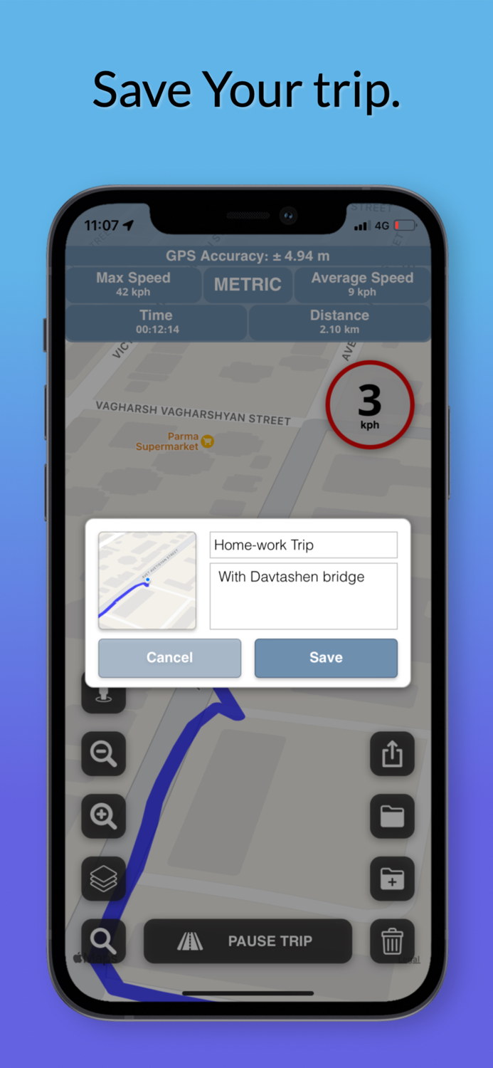 Trip Recorder Navigation