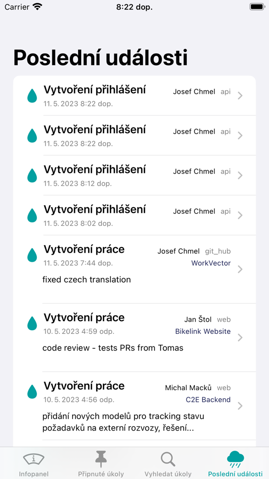 #2. WorkVector Task Logger (iOS) By: JchSoft s.r.o.