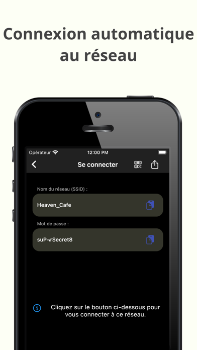 Screenshot #2 pour WiFi QR Connect