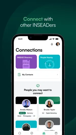 MyINSEAD screenshot 2