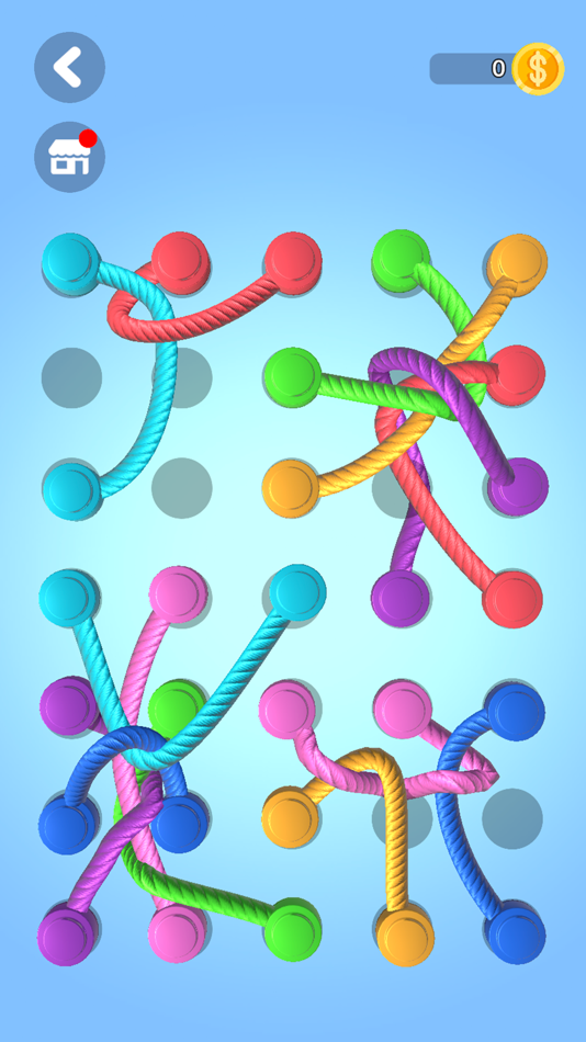 #2. Twisted Knots - Tangled Master (iOS) De: Playense