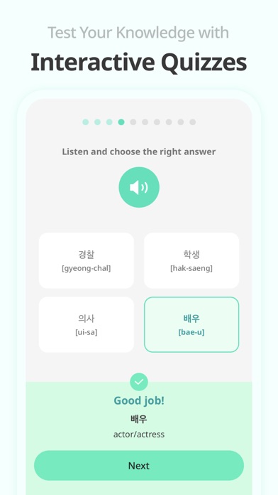 TEUIDA Learn Korean & Japanese Screenshot