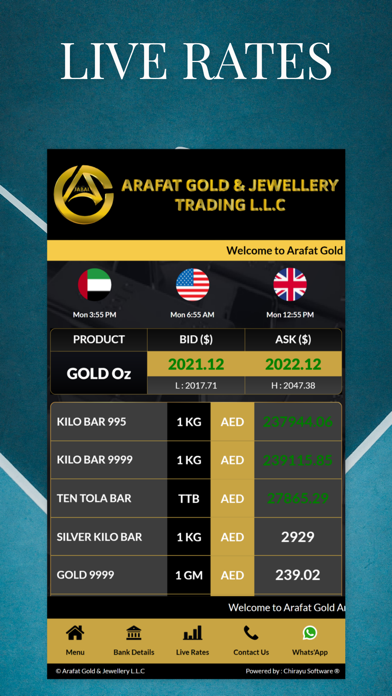 Arafat Gold And Jewellery Screenshot