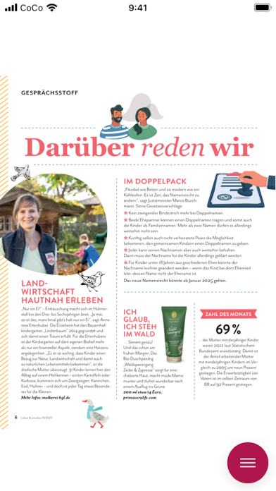Leben & erziehen Screenshot